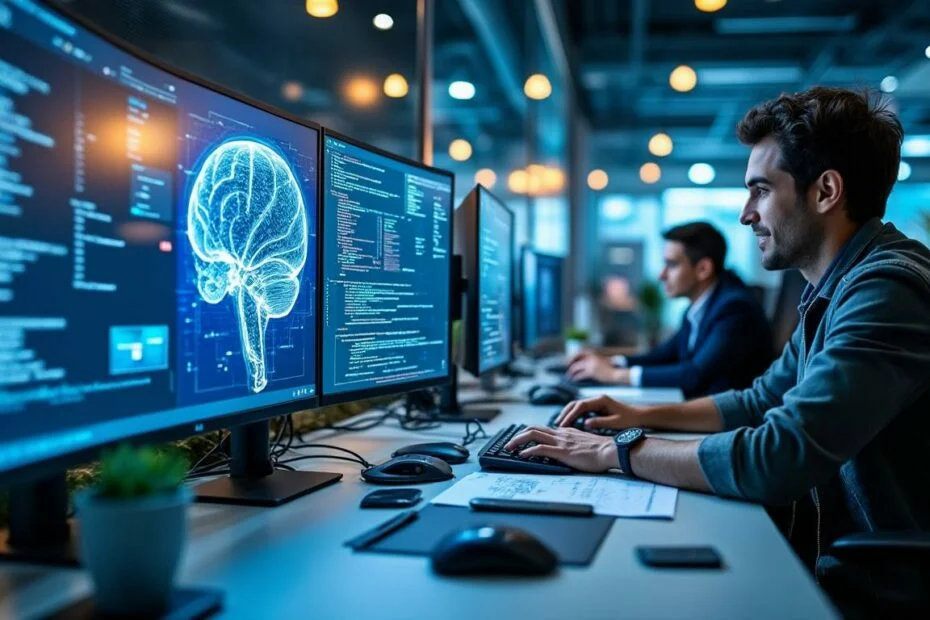 découvrez hugging face, la plateforme d'intelligence artificielle dédiée aux développeurs et chercheurs, offrant des outils avancés pour créer, partager et déployer des modèles ia innovants.